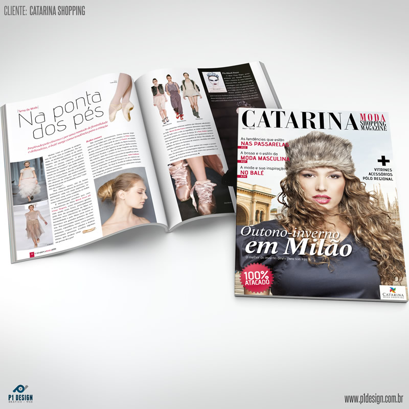 Revista Catarina - Projeto Gráfico e Diagramação