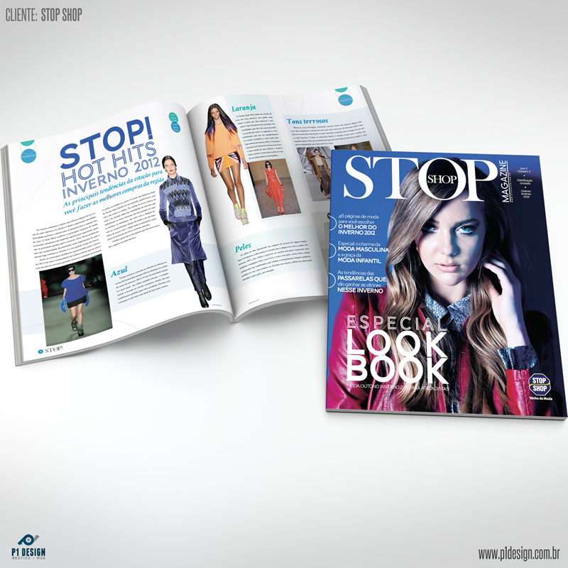 Revista Stop Shop - Projeto Gráfico e Diagramação