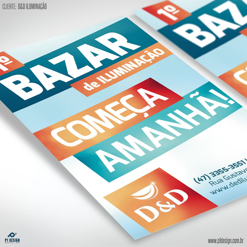 Anúncio Bazar - D&D Iluminação