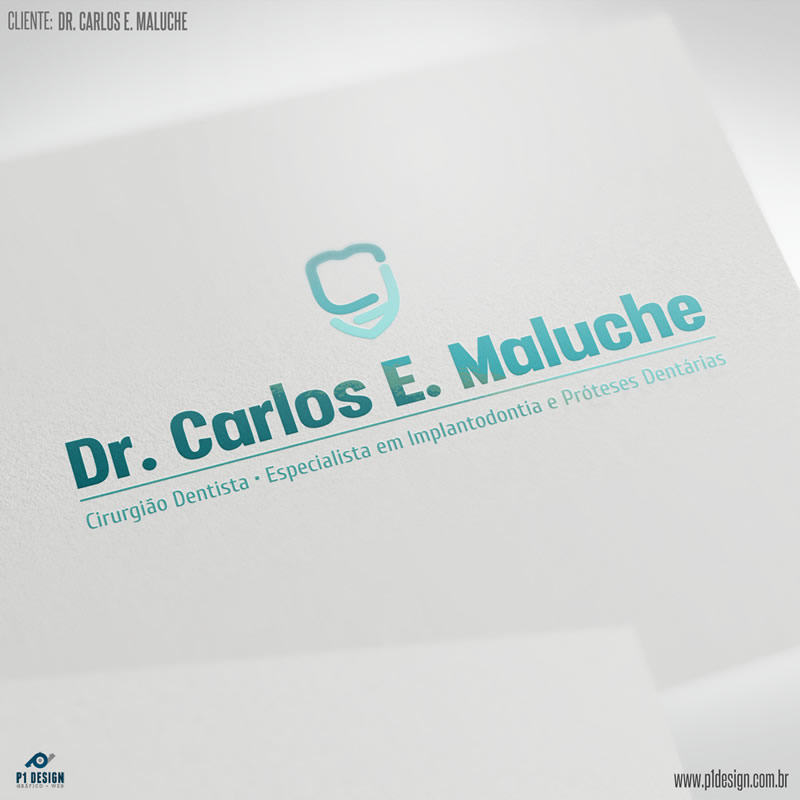 Identidade Visual Dr. Carlos E. Maluche