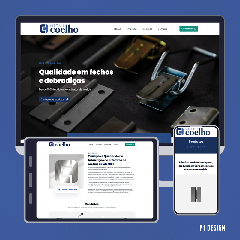 Sites Institucionais - P1 Design - Brusque