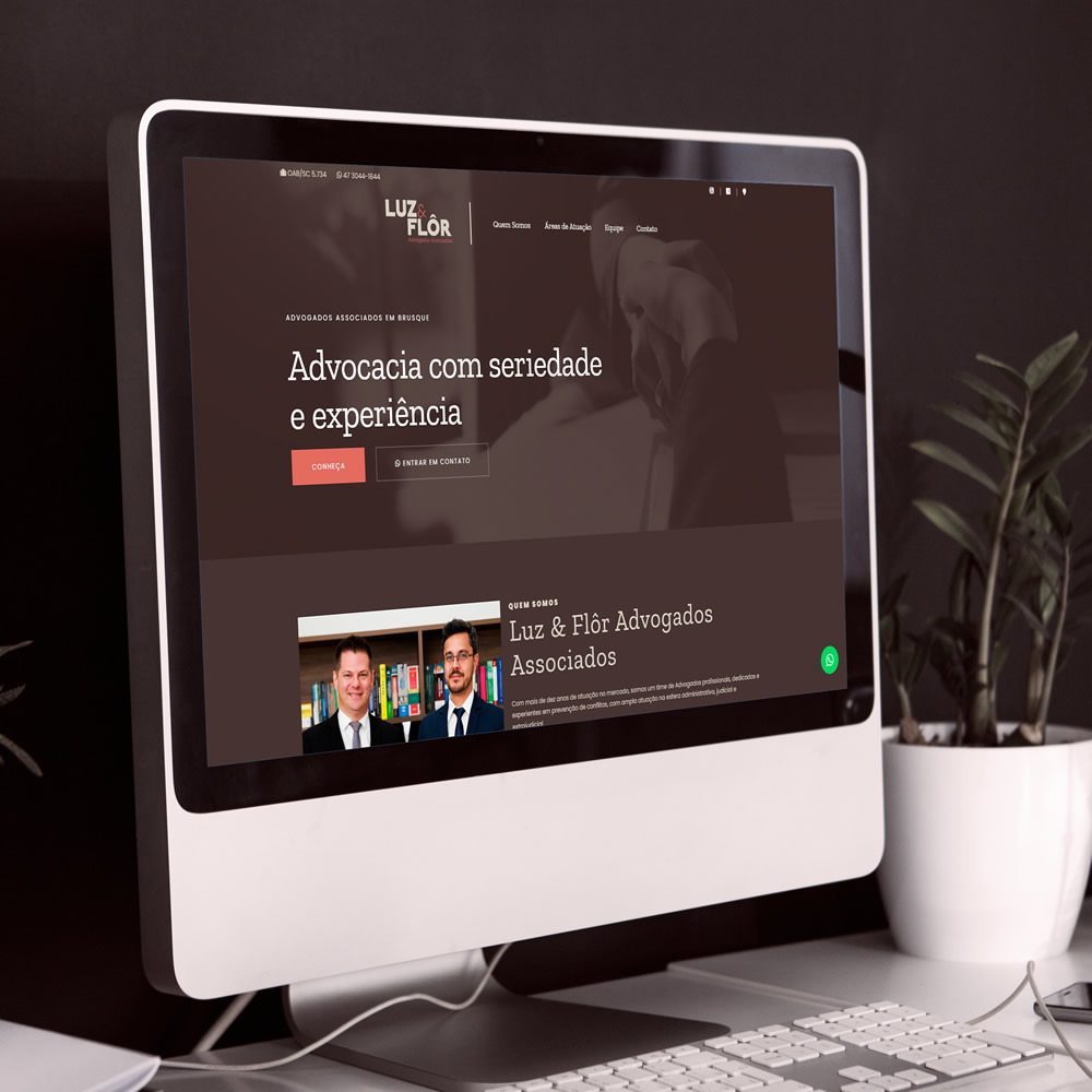 Sites Institucionais - P1 Design - Brusque
