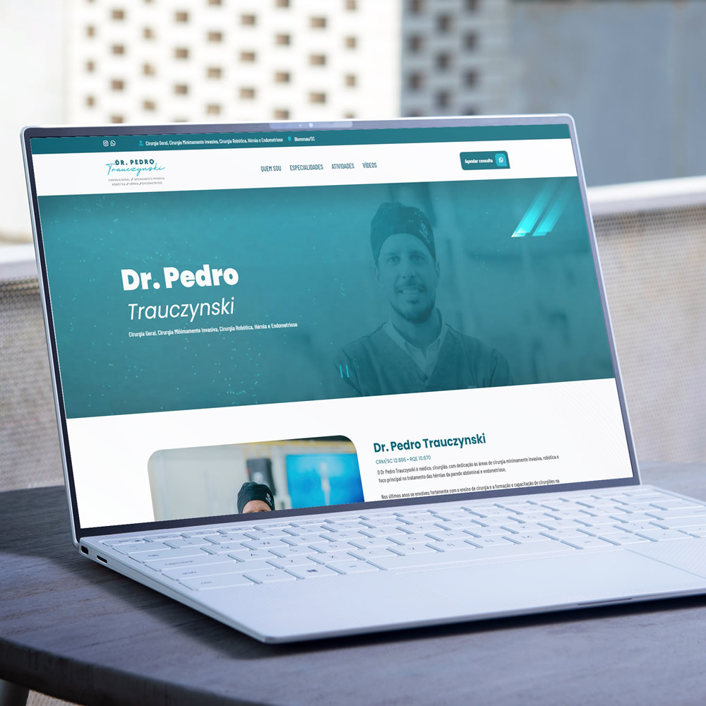 Sites Medicina e Saúde - P1 Design - Brusque
